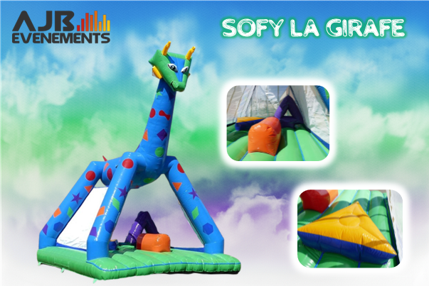 Société de location de structures gonflables Saint-Étienne 42 Loire