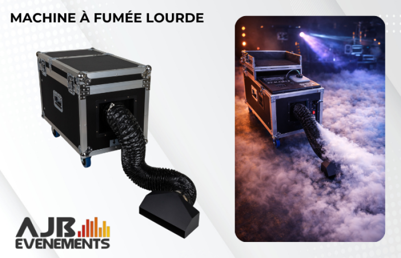 Location machine à fumée lourde à Roanne pour mariage, ouverture de bal et événements avec effet brouillard au sol