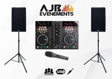 Notre zone d'activité pour ce service Service de location de matériel de DJ avec platine pour soirée